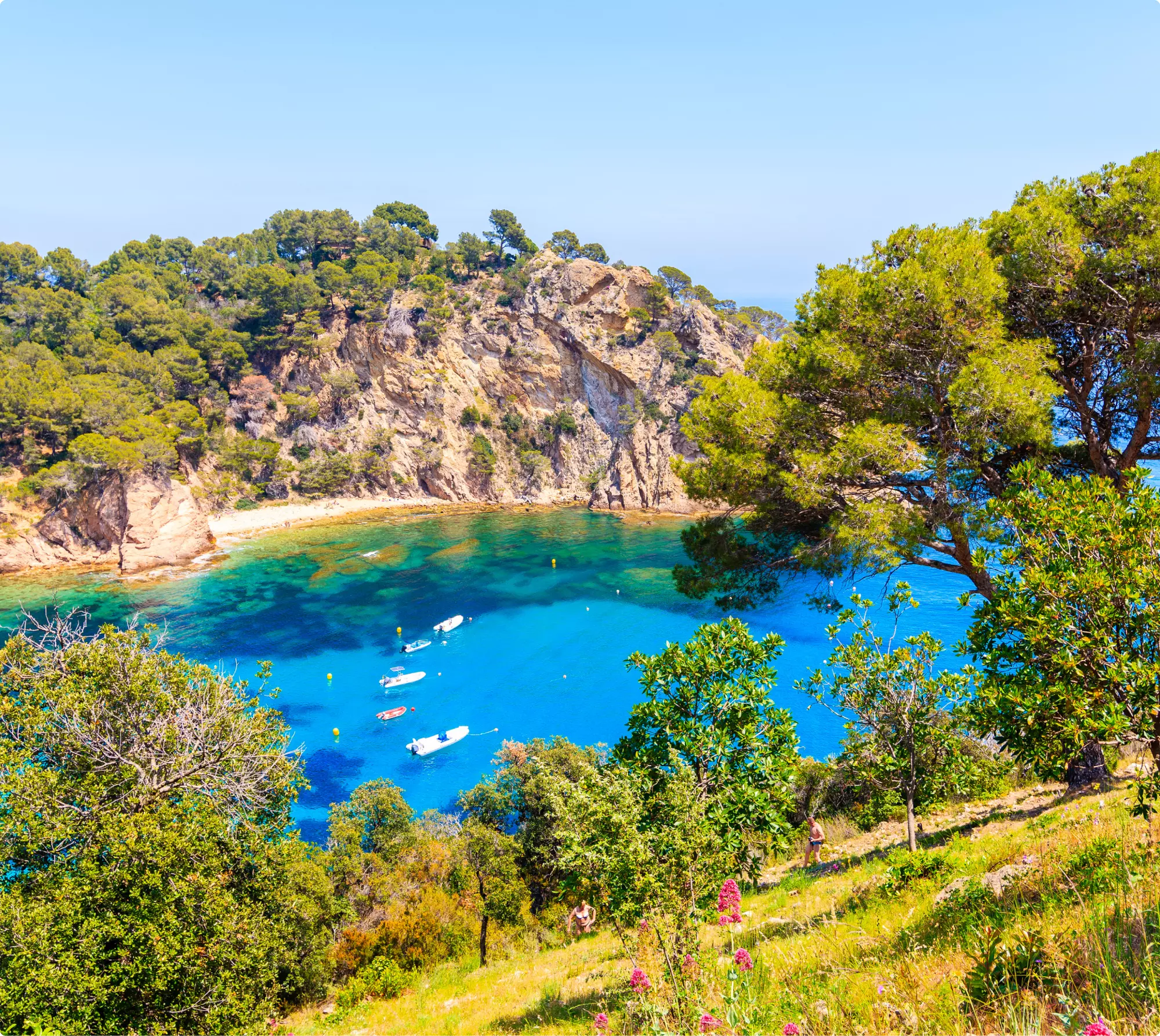 Costa Brava, a bay