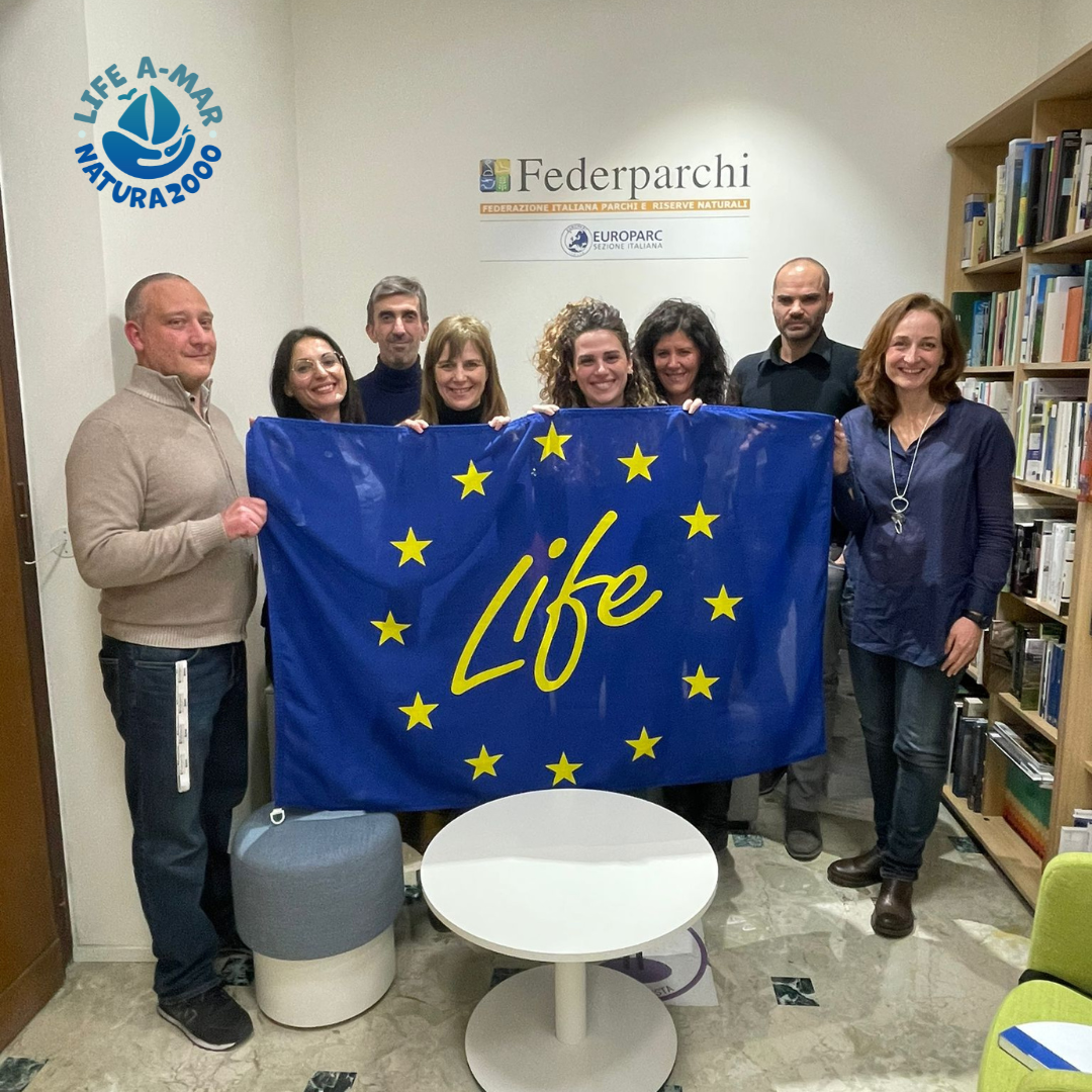 Prima visita di monitoraggio per LIFE A-MAR NATURA2000